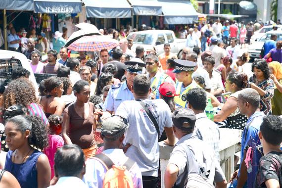 La tension était palpable à Port-Louis.